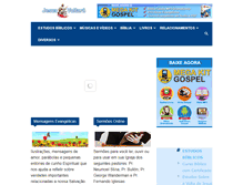 Tablet Screenshot of jesusvoltara.com.br